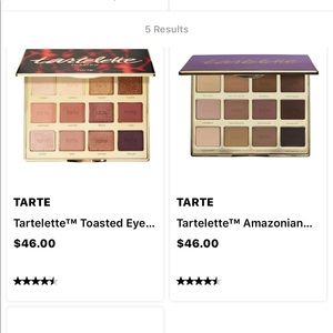 TARTE eye shawdow palelette